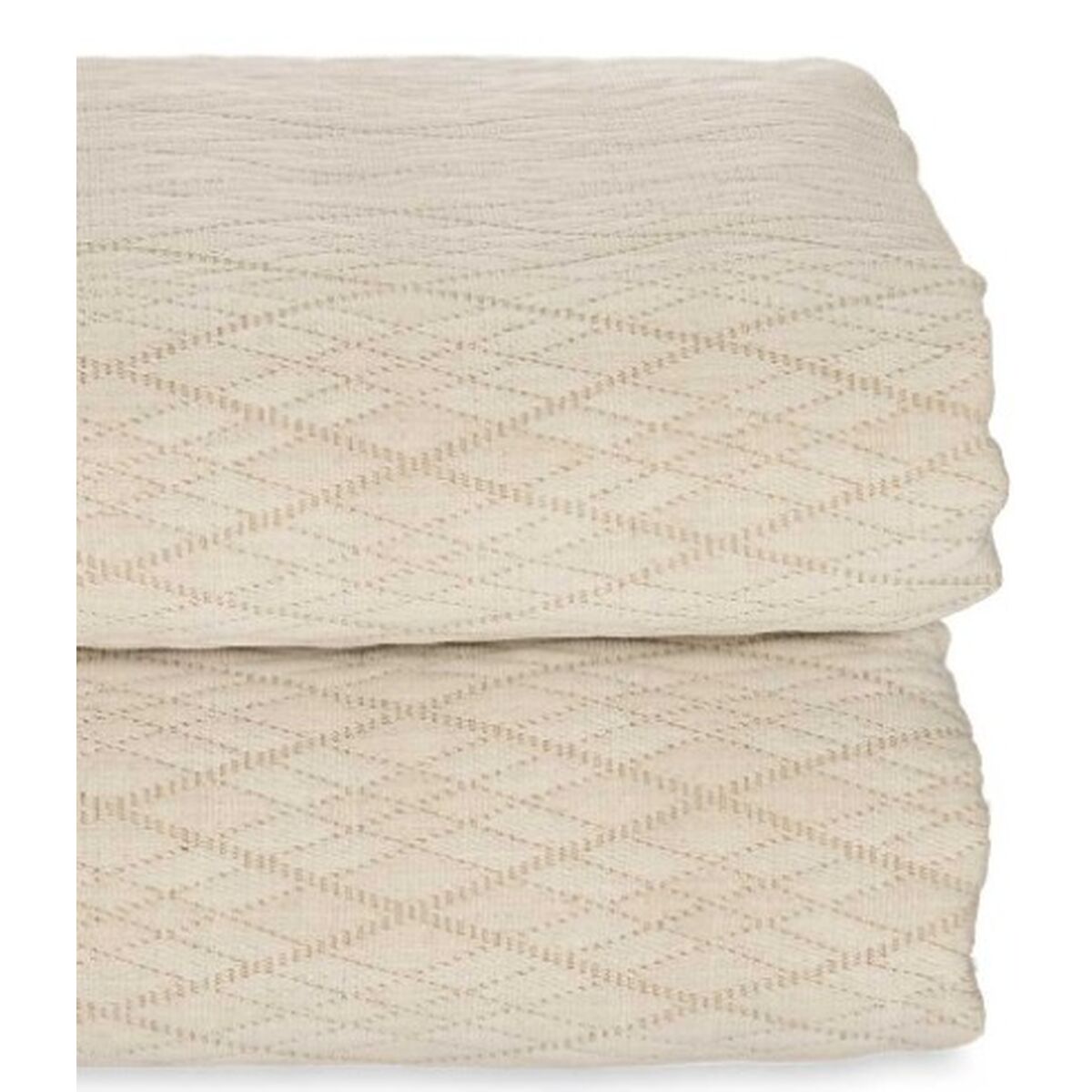 Couvre-lit Gift Decor Beige 180 x 260 cm Losanges (4 Unités)